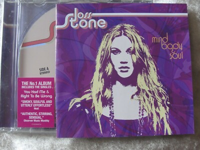 Joss Stone - Mind Body And Soul (CD) (2004) SUPERB SOUND CD 14 GREAT TRACKS--image