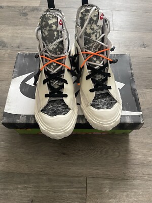 Nike READYMADE x Blazer Mid White Camo Size 9 $120-image
