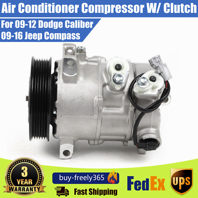 Air Conditioner Compressor W/ Clutch CO30011C Fit Jeep Patriot Compass Caliber-image