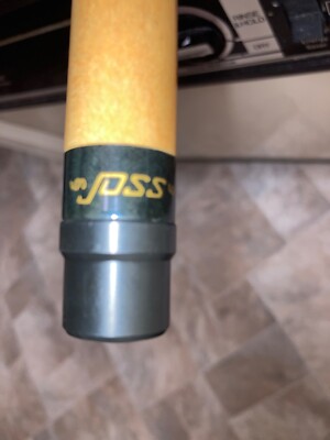 Joss Pool Cue SHAFT 13m   1988? 1 Shaft with ivory Gold Letters New Kamui tips-image
