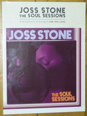 JOSS STONE -'JOSS STONE,THE SOUL SESSIONS' SONG BOOK - PIANO, VOCAL, GUITAR-image