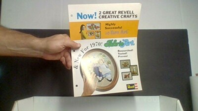 1970 REVELL MODEL CO. CREATIVE CRAFTS 4 PAGES CATALOG-image