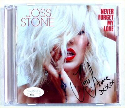 Joss Stone Signed Autographed CD Booklet Never Forget My Love JSA COA-image