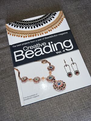 Creative Beading Vol. 4 - Hardcover - By Publishers Of Bead And Button-image