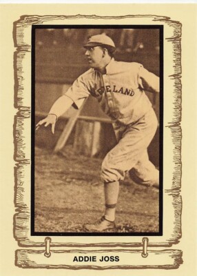 ADDIE JOSS 1981 BASEBALL LEGENDS CRAMER SPORTS #114-image
