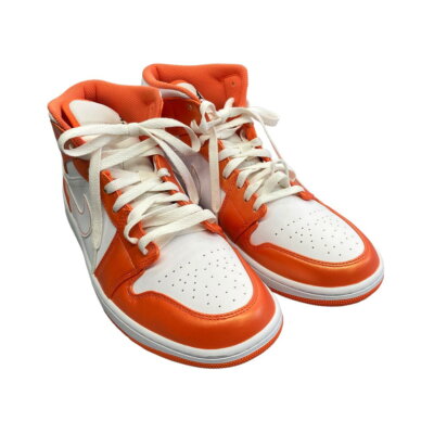 NIKE AIR JORDAN 1 MID SE ELECTRO ORANGE sneakers DM3531-800 US10.5/28.5cm-image