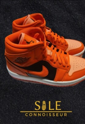 Size 9 - Jordan 1 Mid Orange-image