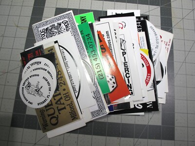 vtg 1980s 1990s Tattoo co. sticker- Marty Fine Line Motor City Char Carl Hesse A-image