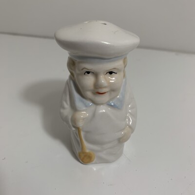 Creative Co-Op Chef 3.25 inches Salt Pepper Shaker - ONLY 1-image