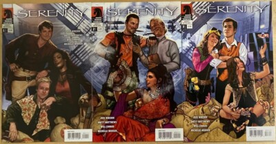 SERENITY BETTER DAYS #1-3 Dark Horse Comics (2008) Joss Whedon, Adam Hughes-image