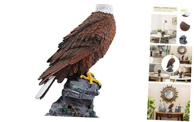 Simulation Eagle Ornament Adornment Creative Decor Accessory Home Office -image