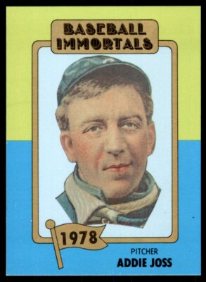 1980 SSPC HOF - 1ST PRINTING - #164 ADDIE JOSS CLEVELAND INDIANS-image