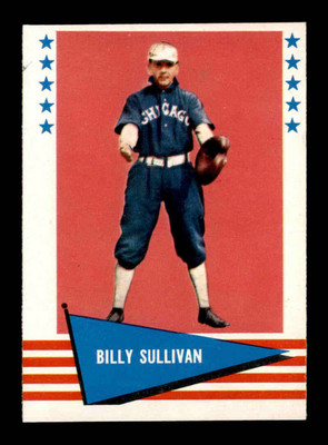 1961 Fleer #141 Billy Sullivan  NM/NM+ X3186907-image