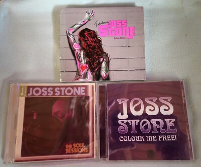 Joss Stone CD/DVD Lot - 3 Titles - Introducing DLX-Soul Sessions-Colour Me Free-image