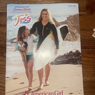 American Girl Meet Joss Kendrick Catalog Girl of The year January 2020 No label-image