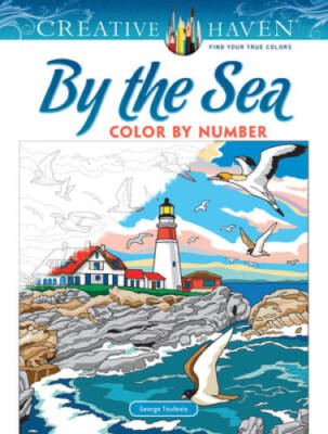 Creative Haven By the Sea Color by Number (Creative Haven Co - ACCEPTABLE-image