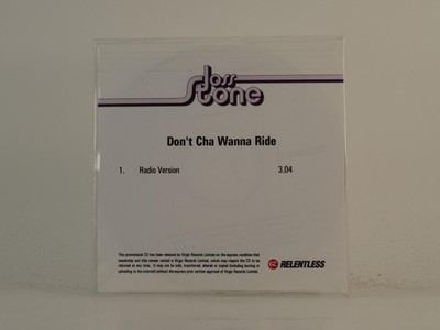 JOSS STONE DON'T CHA WANNA RIDE? (H1) 1 Track Promo CD Single with White Sleeve -image