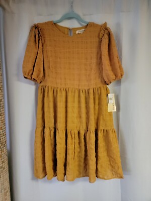 Womans Rewind Dress, Orange, Size Medium, New With Tags-image