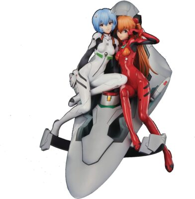 UNION CREATIVE Neon Genesis Evangelion twinmore Object Figure Rei & Asuka F/S-image