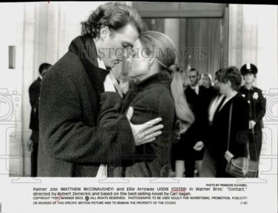 1997 Press Photo Matthew McConaughey, Jodie Foster in 