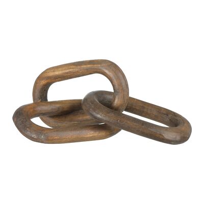 Creative Co-Op Reclaimed Wood 3 Chain Natural-image