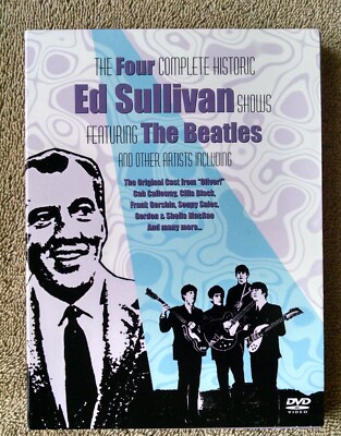 Four Complete Historic Ed Sullivan Shows Featuring The Beatles 2-DVD Set VG++-image