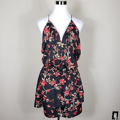 NEW JOIE Joss Pintuck Pleated Floral Dress-image