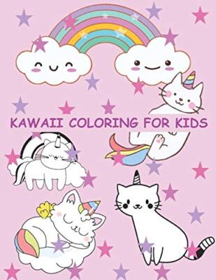 Kawaii Coloring For Kids: Kawaii Co..., Books, Creative-image