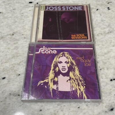 Joss Stone ::  2 CD Lot. - The Soul Sessions Used & Mind Body Soul New Sealed-image