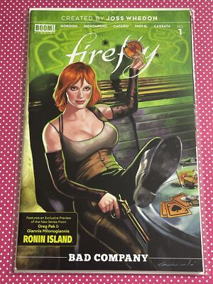 FIREFLY BAD COMPANY #1 DIEGO GALINDO COVER 2019 boom! joss whedon mortaino-image