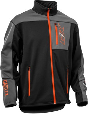 Castle X Fusion G5 Mens Mid-Layer Jacket Orange/Black/Charcoal-image