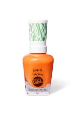 DVF Orange/coral 934 Persimmon Target Sally Hansen Miracle Gel Nail Polish NEW-image