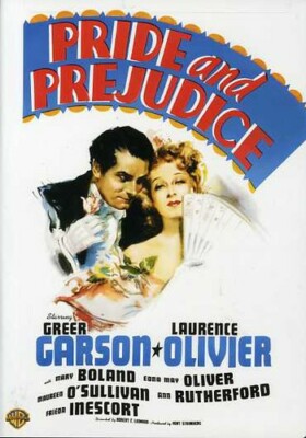 Pride and Prejudice DVD Greer Garson, Laurence Olivier, Maureen O'Sullivan, NEW-image