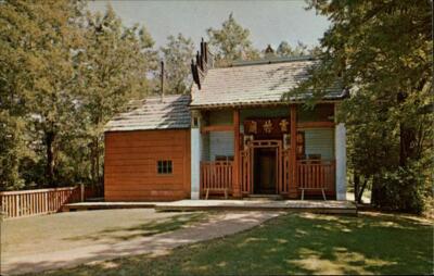 Weaverville,CA Old chinese Joss House Trinity County California Eastman's Studio-image