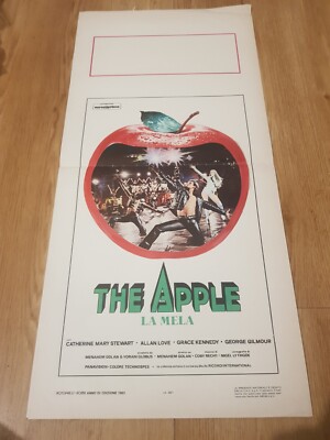THE APPLE original italian SMALL poster 1980 Catherine Mary Stewart Joss Ackland-image