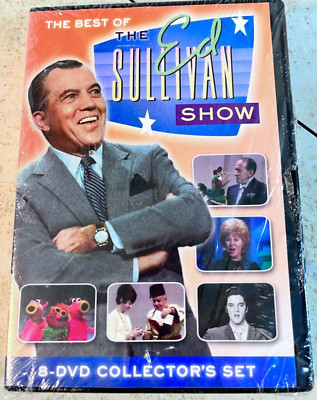 THE BEST OF ED SULLIVAN TV SHOW (8-DVD SET) ELVIS, MUPPETS, BRAND NEW, SEALED-image