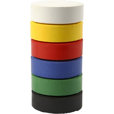 Creativ Company 57 mm 6-Piece Watercolour, Assorted-image