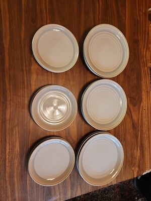 Vintage Noritake Stoneware 8663 SUNSET MESA Dinner Plates 10.25