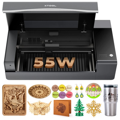 Xtool P2 55W CO2 Laser Engraver Versatile and Smart Desktop 55W CO2 Laser Cuttin-image