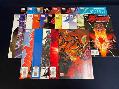 Astonishing X-Men#1-24 (Missing #3); Giant-Size; 25 comics; Joss Whedon; 2004-image