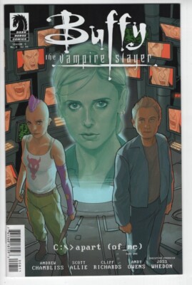 Buffy Vampire Slayer Season 9 #8 cover A comic book TV show series Joss Whedon-image