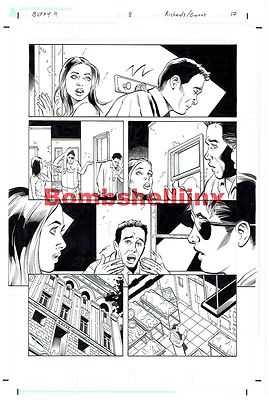 Dark Horse Joss Whedon's BUFFY 9 #8 Page 17 Original Art -- Richards  and Owens-image