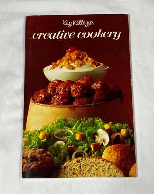 KAY KELLOGG'S CREATIVE COOKERY 1971 Recipe Cookbook-image