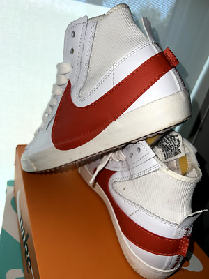 Blazer Mid '77 Jumbo; White/Manta Orange-Sail SIZE 10MENS-image