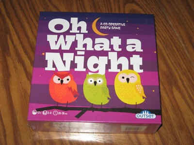 OH WHAT A NIGHT A CO-OPERTATIVE PARTY GAME BRAND NEW-image
