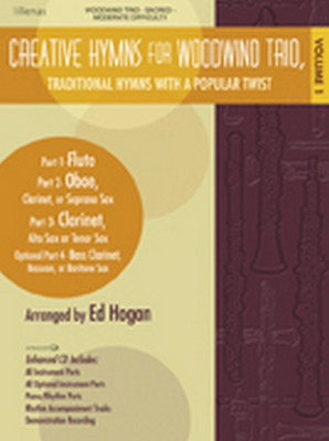 Creative Hymns for Woodwind Trio, Vol. 1 - Songbook *BRAND NEW*-image