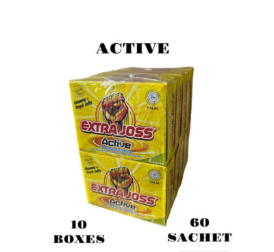 60 Sachets EXTRA JOSS Active Original Flavour Quick Energy Boost Drink-image