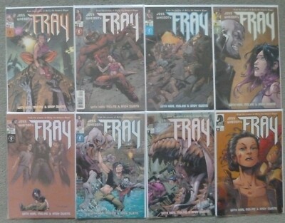 FRAY #1-8 SET..JOSS WHEDON..DARK HORSE 2002 1ST PRINT..VFN+.BUFFY VAMPIRE SLAYER-image