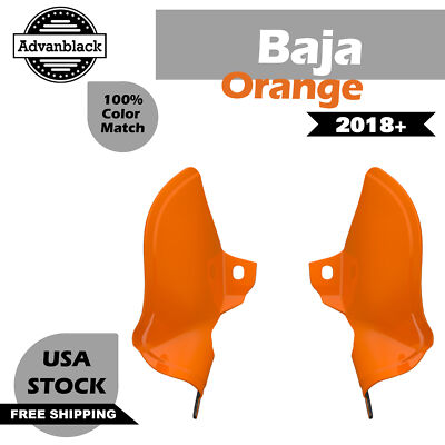 Baja Orange Mid Frame Air Deflector Fits Harley Lower Rider Street Bob M8 2018+-image