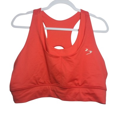 Beachbody Women's Energy Bra Mid-Impact Persimmon Athletic Yoga Size 2XL-image